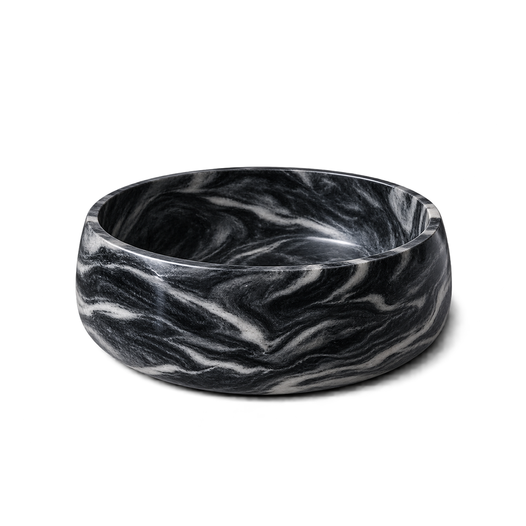 Marble Bowl in premium water-based eco-resin