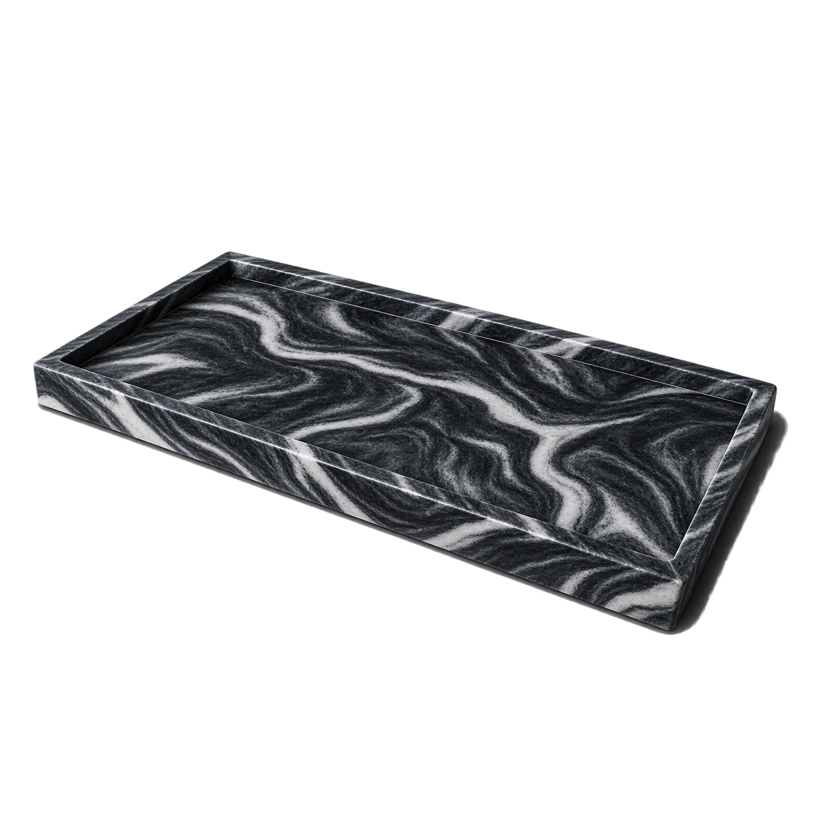 Rectangular Tray in premium water-based eco-resin